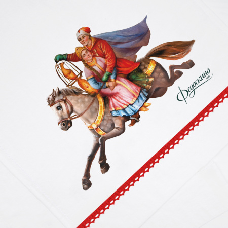 Дорожка столовая Сказки "Федоскино" 40x160